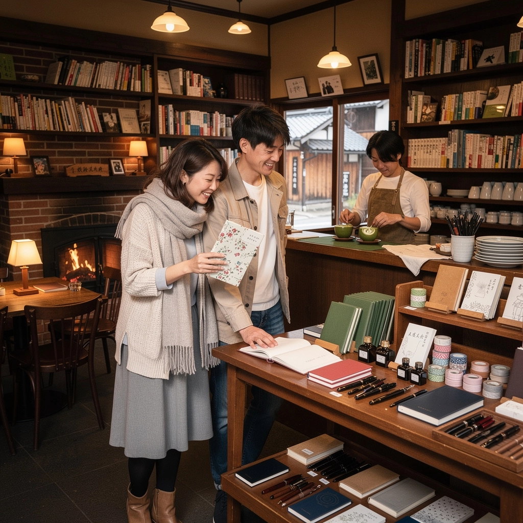 デザインにこだわった日記帳の表紙の詳細