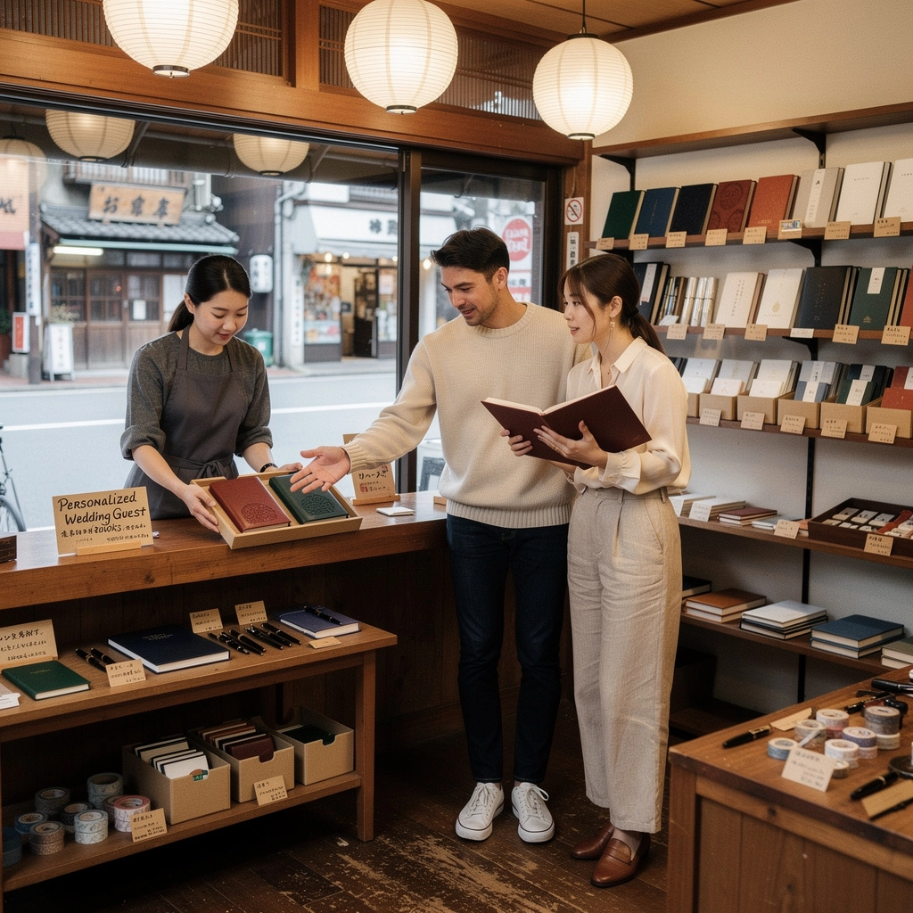 筆記具とノートが調和したスタイリッシュなデスクの風景